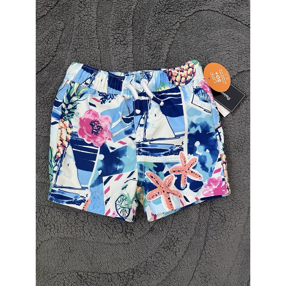 New Gymboree Baby Boys Swim Trunks Size 12-18 Months